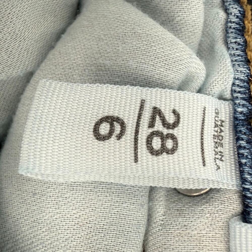 LOFT Womens The Boot Size 6 Blue Mid Rise Denim - Picture 7 of 9